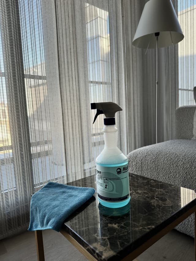 our cleaning work photo